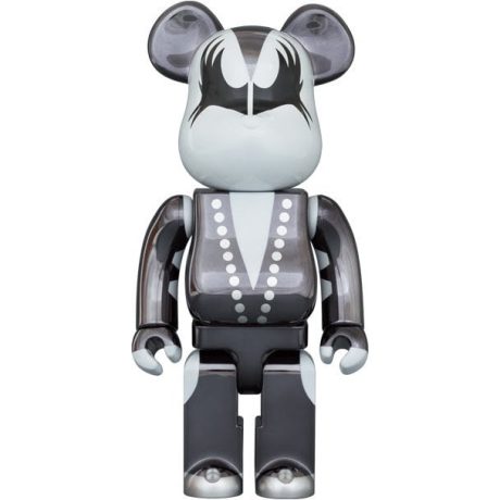 Bearbrick - KISS Demon Chrome