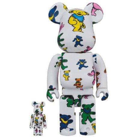 Bearbrick-set - Grateful Dead